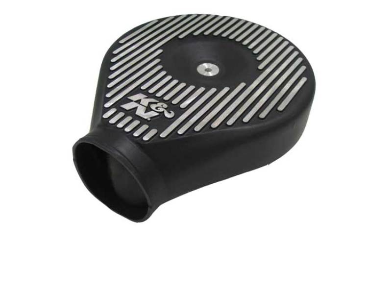 K&N Universal Plenum 11.89in L x 9in Dia x 4.75in H - Black - Racecraft Industries