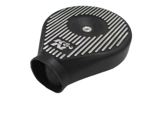 K&N Universal Plenum 11.89in L x 9in Dia x 4.75in H - Black - Racecraft Industries
