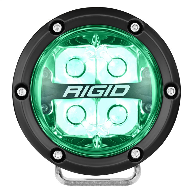 Rigid Industries 360-Series 4in LED Off-Road Spot Beam - RGBW (Pair) - Racecraft Industries