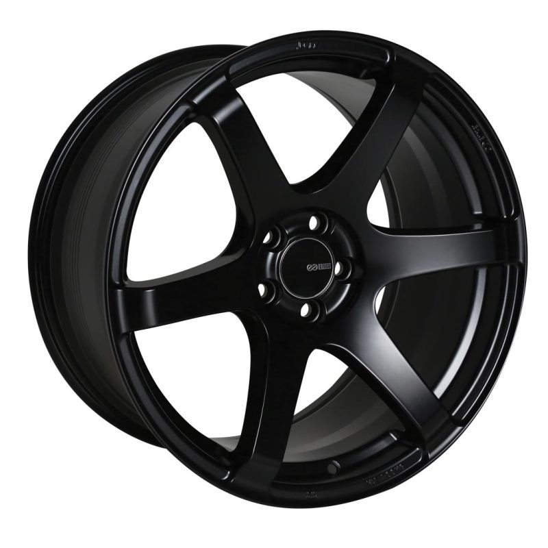 Enkei T6S 18x8.5 35mm Offset 5x114.3 Bolt Pattern 72.6 Bore Matte Black Wheel - Racecraft Industries