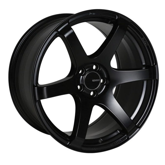 Enkei T6S 18x8.5 35mm Offset 5x114.3 Bolt Pattern 72.6 Bore Matte Black Wheel - Racecraft Industries