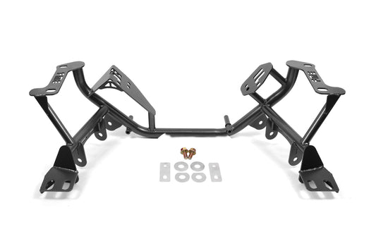 BMR 79-95 Ford Mustang K-Member Standard Version w/ Coilover Perches - Black Hammertone - Racecraft Industries