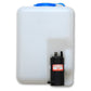 Vibrant Windshield Washer Bottle Repl Kit 1.2L bottle incl bottle ele pump mounting bracket hose - Racecraft Industries