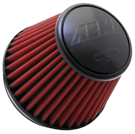 AEM Dryflow 6in. X 6in. Round Tapered Air Filter - Racecraft Industries