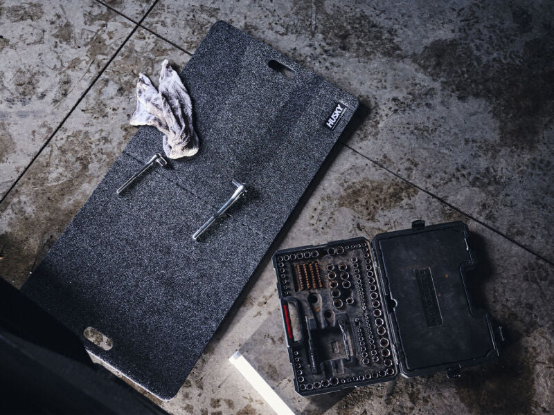 Husky Liner Universal Garage Mat 2ft X 4ft - Charcoal - Racecraft Industries