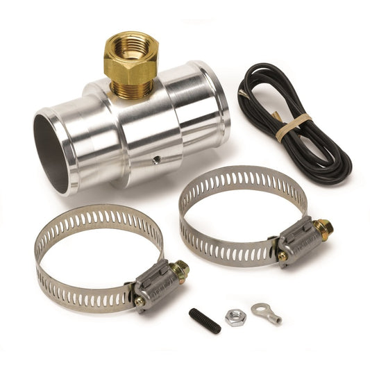 Autometer Radiator Hose Adapter 1.5in, 0.375in NPTF Female, Aluminum - Racecraft Industries