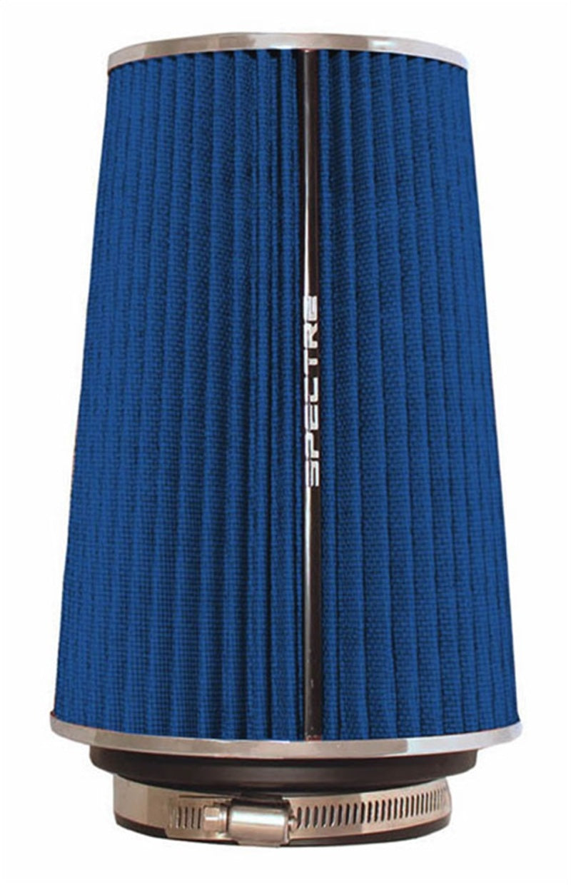 Spectre Adjustable Conical Air Filter 9-1/2in. Tall (Fits 3in. / 3-1/2in. / 4in. Tubes) - Blue - Racecraft Industries