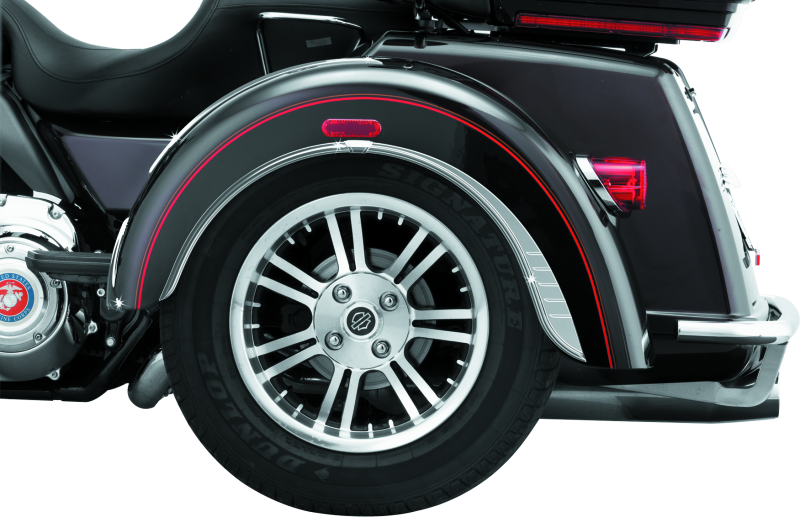 Kuryakyn Rear Fender Flares For Trikes Chrome - Racecraft Industries