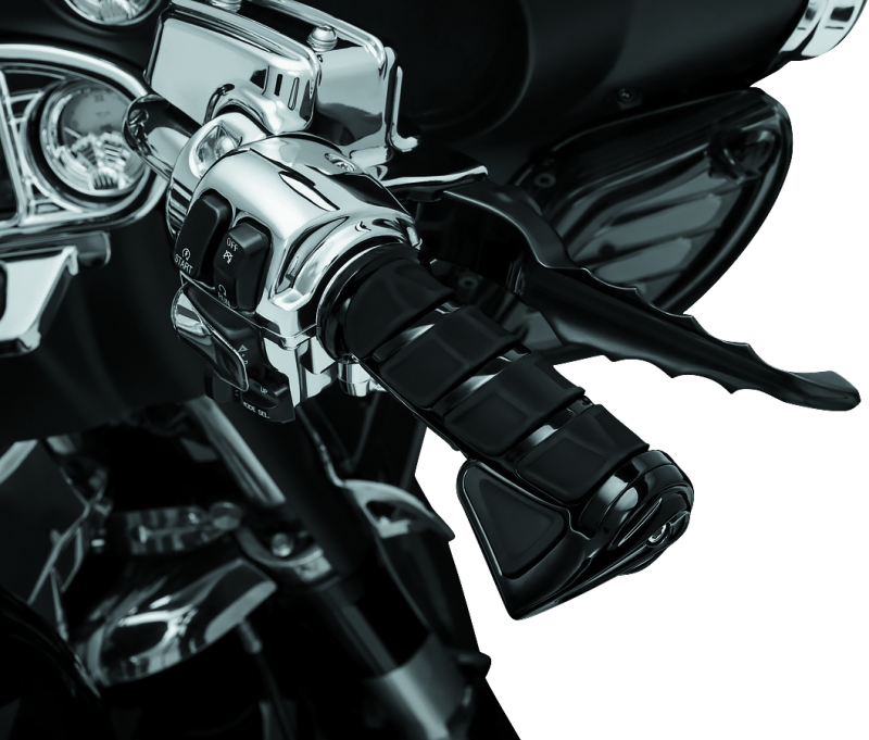 Kuryakyn Kinetic Grips Indian Gloss Black - Racecraft Industries