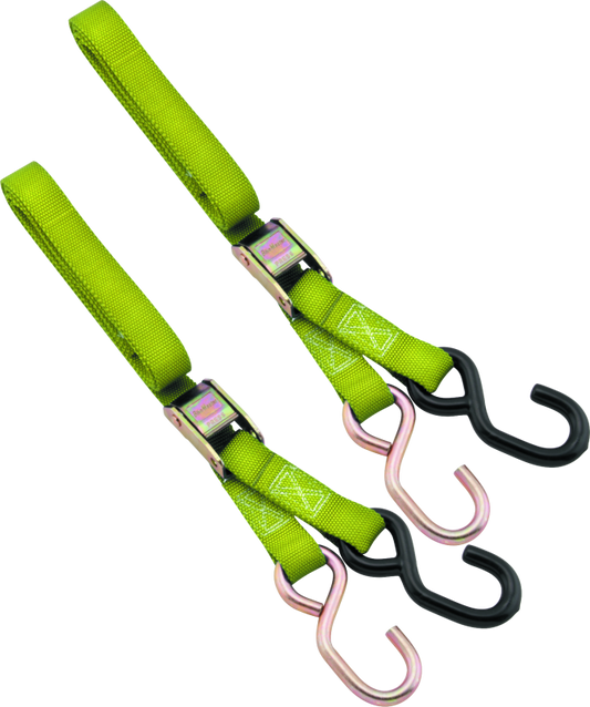 BikeMaster 1in Tiedown - Green - Racecraft Industries