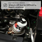 K&N 3.74inch / 2.98 OD Performance Gold Oil Filter - Racecraft Industries