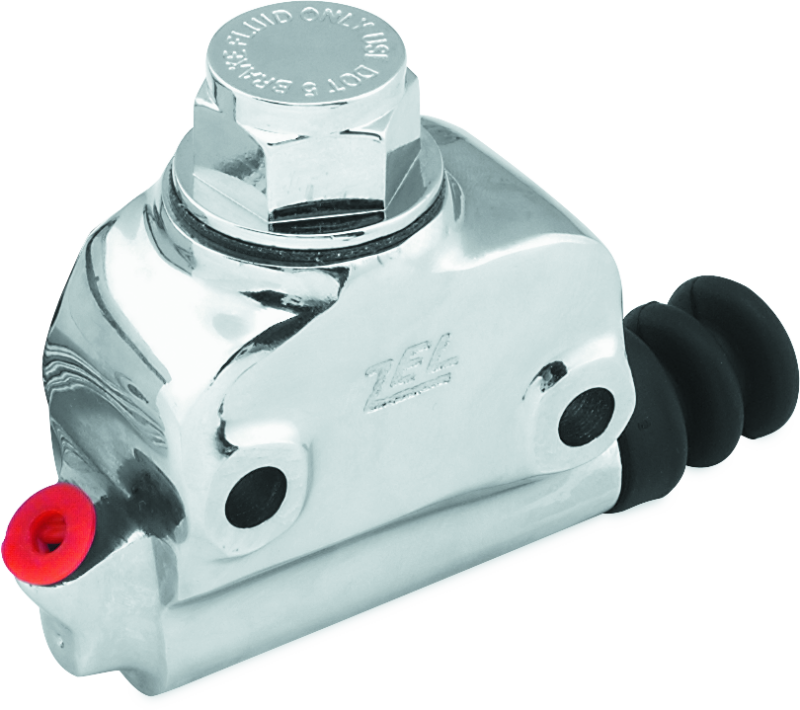 Bikers Choice 58-72 Big Twin Chrome Wagner Style Rear Master Cylinder Replaces H-D 41761-58 - Racecraft Industries
