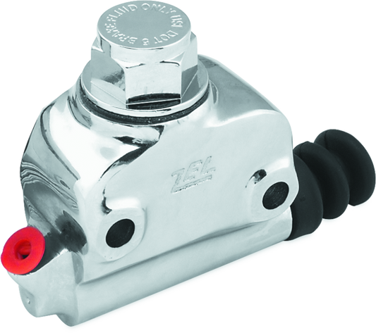 Bikers Choice 58-72 Big Twin Chrome Wagner Style Rear Master Cylinder Replaces H-D 41761-58 - Racecraft Industries