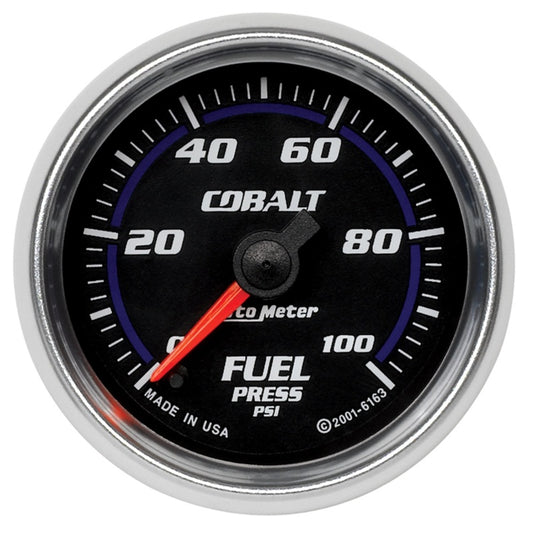 Autometer Cobalt 52mm 100 PSI Electronic Fuel Pressure Gauge - Racecraft Industries