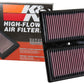 K&N 15-17 Audi A1 L3-1.0L F/l - Replacement Drop In Air Filter - Racecraft Industries