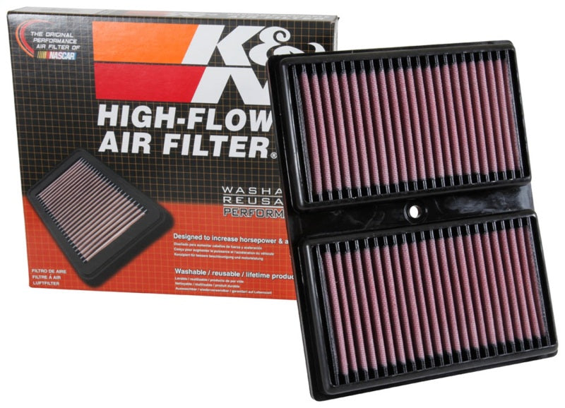 K&N 15-17 Audi A1 L3-1.0L F/l - Replacement Drop In Air Filter - Racecraft Industries