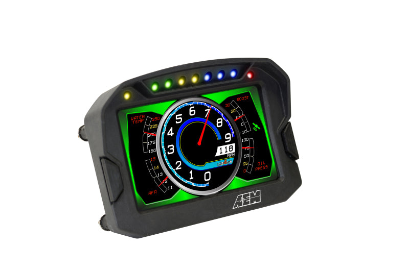 AEM CD-5LG Carbon Logging Digital Dash Display w/ Internal 10Hz GPS & Antenna - Racecraft Industries