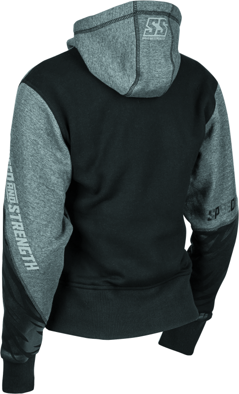 Speed and Strength Cat Outa Hell Hoody Grey/Black Womens - XS - Racecraft Industries