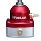 Fuelab 535 EFI Adjustable Mini FPR 25-90 PSI (2) -6AN In (1) -6AN Return - Red - Racecraft Industries