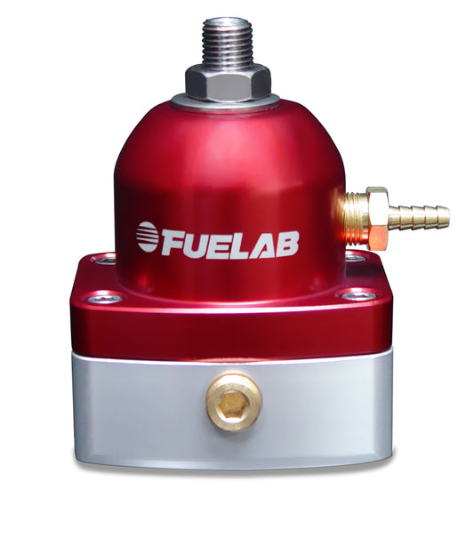 Fuelab 535 EFI Adjustable Mini FPR 25-90 PSI (2) -6AN In (1) -6AN Return - Red - Racecraft Industries