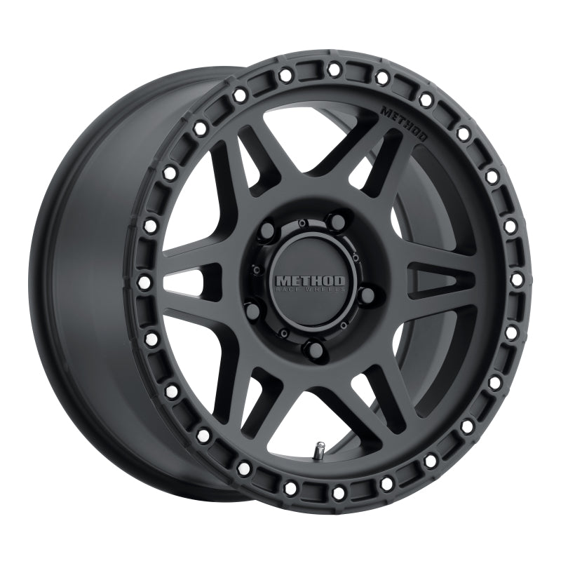 Method MR312 17x9 -12mm Offset 5x5 71.5mm CB Matte Black Wheel - Racecraft Industries