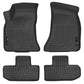 Husky Liners 16-22 Dodge Challenger (RWD) Front & Second Row Black Floor Liners - Racecraft Industries