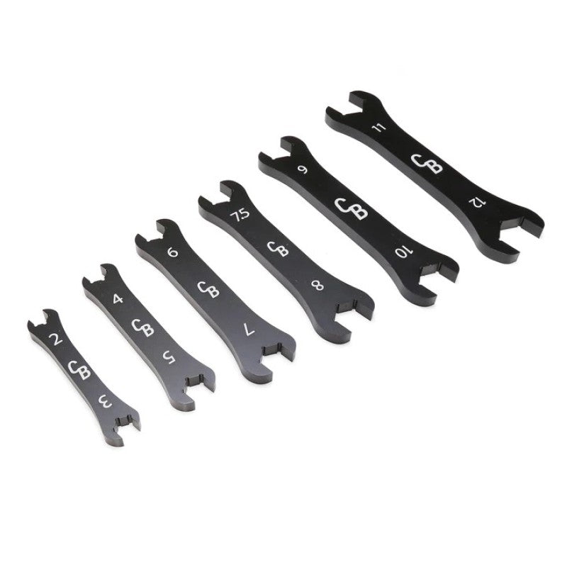 Chase Bays Billet Aluminum AN Wrench Set (12 Size Set) - Racecraft Industries