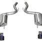 Corsa 18-23 Ford Mustang 5.0L V8 3in Sport Axle-Back Dual Rear Exit w/ 4in Black PVD Pro-Series Tips - Racecraft Industries
