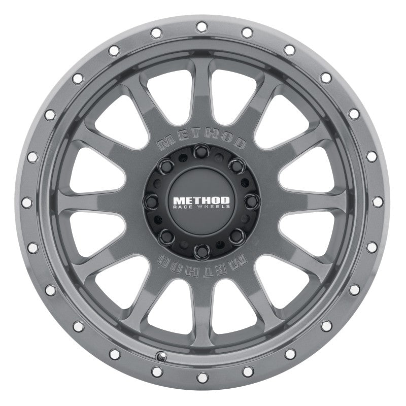 Method MR605 NV 20x10 -24mm Offset 8x170 124.9mm CB Gloss Titanium Wheel - Racecraft Industries