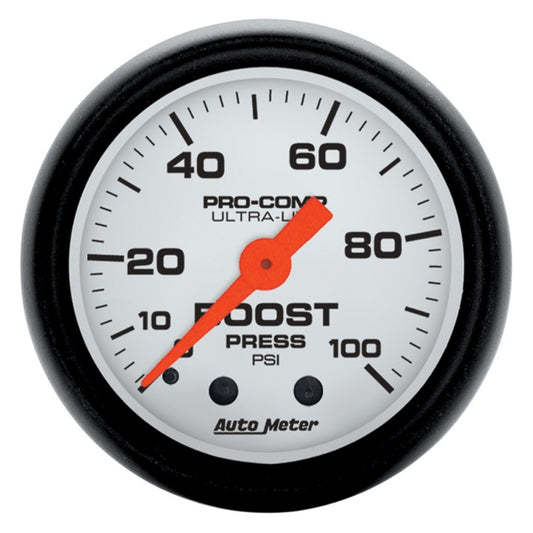 Autometer Phantom 2 1/16in 100psi Mechanical Boost Gauge - Racecraft Industries