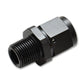 Vibrant -4AN to 1/4in NPT Female Swivel Straight Adapter Fitting - Racecraft Industries