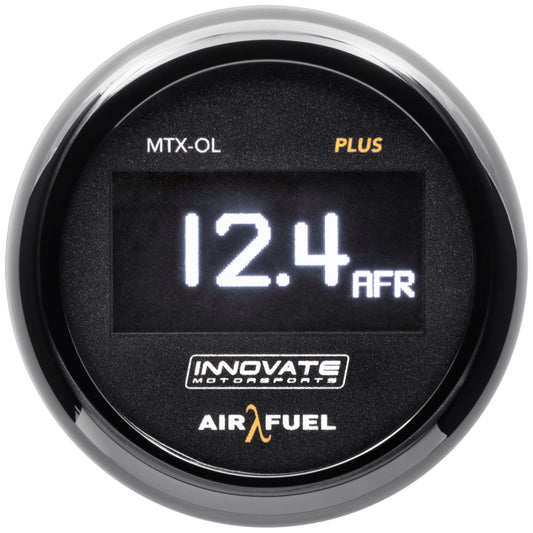 Innovate MTX-OL PLUS Wideband Digital Air/Fuel Ratio OLED Gauge Kit 8ft w/O2 Sensor - Racecraft Industries