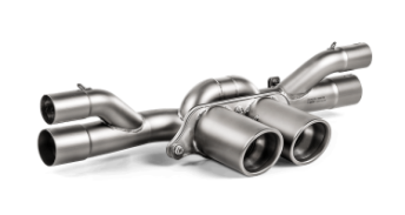 Akrapovic 2018 Porsche 911 GT3 (991.2) Slip-On Race Line (Titanium) w/o Tail Pipe Set - Racecraft Industries