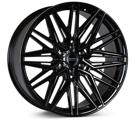 Vossen HF6-5 20x10 / 6x139.7 / ET-18 / Super Deep Face / 106.1 - Gloss Black Wheel - Racecraft Industries