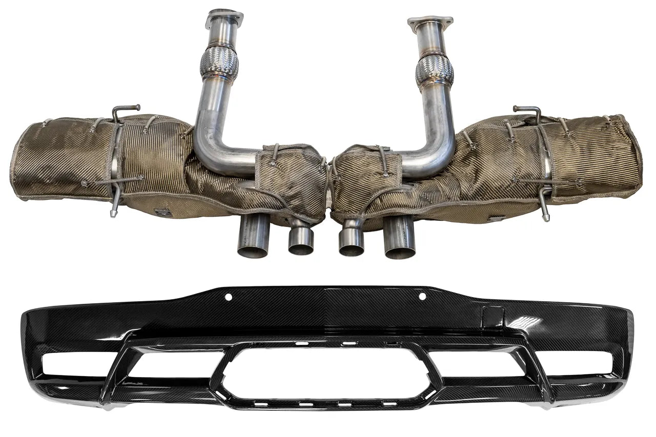 Chevrolet C8 Corvette SOUL Z06 Exhaust Conversion Package - Racecraft Industries