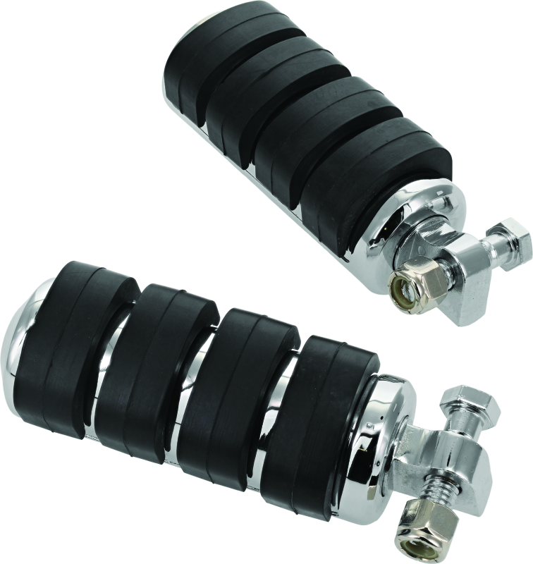 Kuryakyn ISO Peg Large With Male Adapter Chrome (Pair) - Racecraft Industries