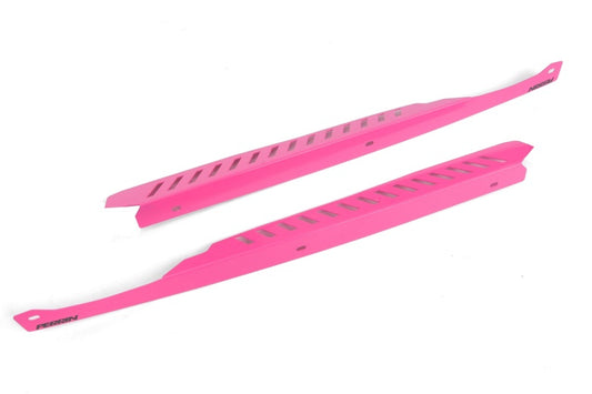 Perrin 08-14 Subaru WRX/STI Fender Shroud Set - Hyper Pink - Racecraft Industries