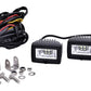 KC HiLiTES C-Series 2in. C2 LED Light 20w Area Flood Beam (Pair Pack System) - Black - Racecraft Industries