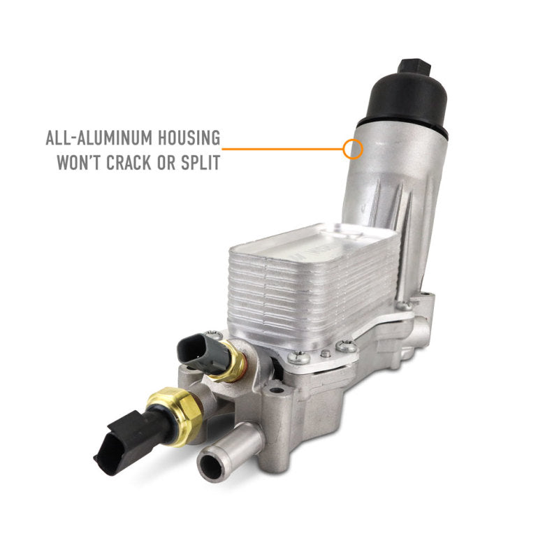 Mishimoto 12-18 Jeep Wrangler JK Aluminum Oil Filter Housing 3.6L - Racecraft Industries