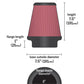 K&N Universal Clamp-On Air Filter 6in FLG / 7-1/2in B / 5in T / 7-1/2in H - Racecraft Industries
