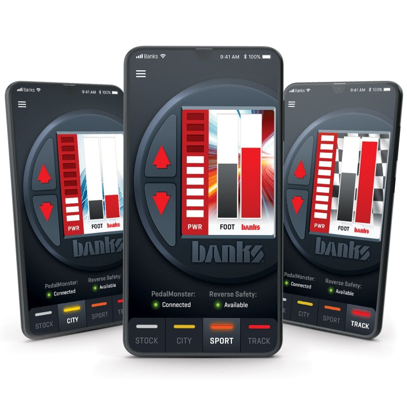 Banks Power Pedal Monster Kit (Stand-Alone) - Molex MX64 - 6 Way - Use w/iDash 1.8 - Racecraft Industries