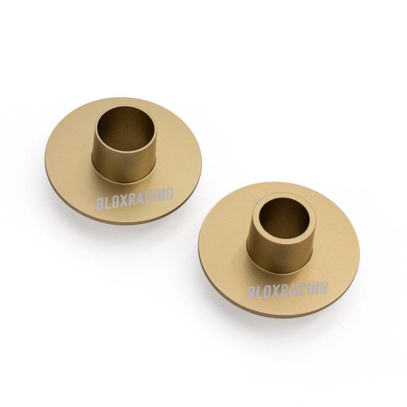 BLOX Racing Subframe Hard Collar Kit for All S2000 - Front and Rear total 12 Pieces (Gold) - Racecraft Industries