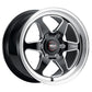 Weld S156 20x7 Ventura 6 Drag 6x139.7 ET13 BS4.50 Gloss BLK MIL DIA 106.1 - Racecraft Industries