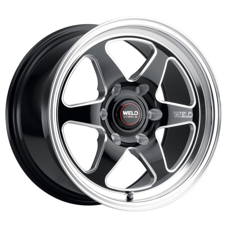Weld S156 20x7 Ventura 6 Drag 6x139.7 ET13 BS4.50 Gloss BLK MIL DIA 106.1 - Racecraft Industries