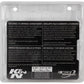 K&N Universal Chrome Filter 2 3/4in FLG / 4 1/2in Bottom / 4 1/2in Height - Racecraft Industries