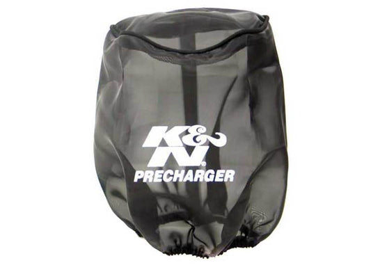 K&N Precharger Tapered Air Filter Wrap Black 6in Height / 6in Diameter - Racecraft Industries