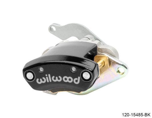 Wilwood Caliper - MC4 Mechanical Left Hand - Black 1.19in Piston 1.10in Rotor - Black - Racecraft Industries