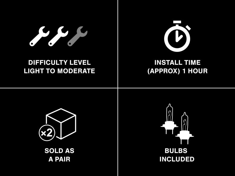 Raxiom 13-14 Ford Mustang GT CCFL Halo Fog Lights (Smoked) - Racecraft Industries