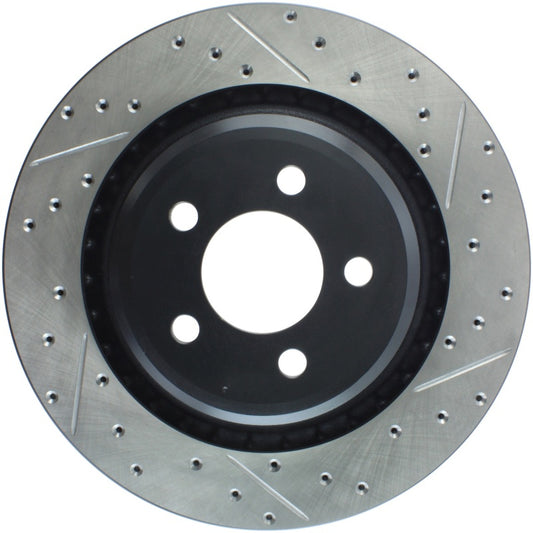 StopTech SportStop 06-09 Chrysler SRT-8 Rear Left Drilled & Slotted Rotor - Racecraft Industries