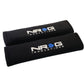 NRG Seat Belt Pads 2.7in. W x 11in. L (Black) Short - 2pc - Racecraft Industries